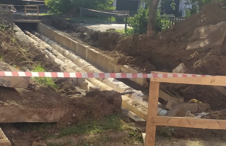 ремонт теплотрассы
