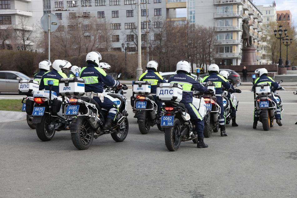 Мотобатальон Свердловской полиции пополнился партией новых мотоциклов