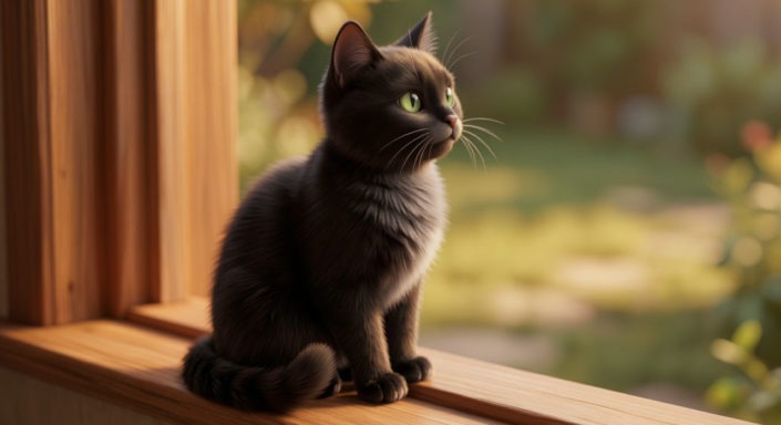кошка животное
