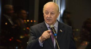 Первый губернатор Свердловской области Эдуард Россель празднует день рождения